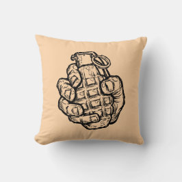 手榴弾イン漫画スタイル クッション