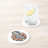 手榴弾イン漫画スタイル コースター (側面)