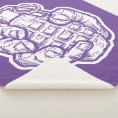 手榴弾イン漫画スタイル シェルパブランケット (3/4)