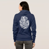 手榴弾イン漫画スタイル パーカ (裏面フル)