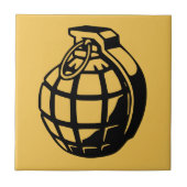 手榴弾 タイル (正面)