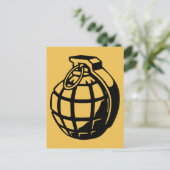 手榴弾 ポストカード (スタンド正面)