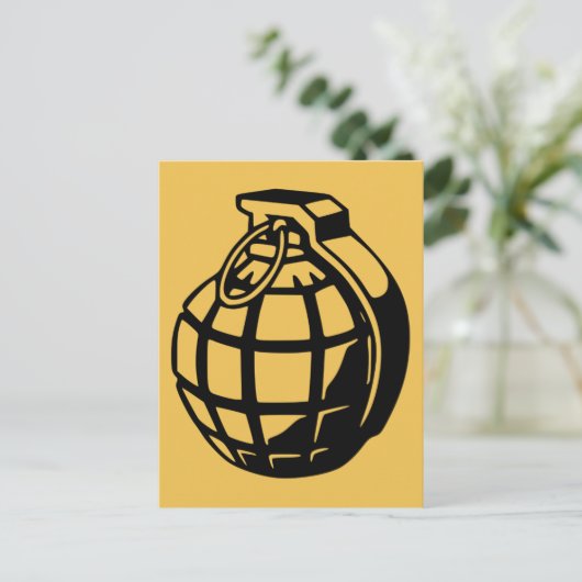 手榴弾 ポストカード (スタンド正面)