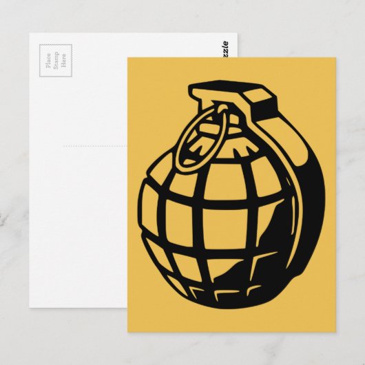 手榴弾 ポストカード (正面/裏面)