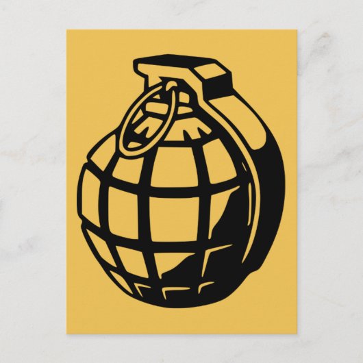 手榴弾 ポストカード (正面)