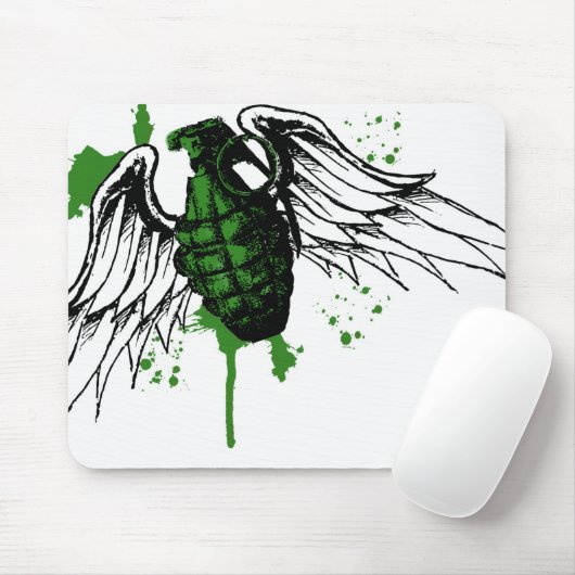 手榴弾 マウスパッド (マウス)