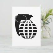 手榴弾 招待状 (スタンド正面)