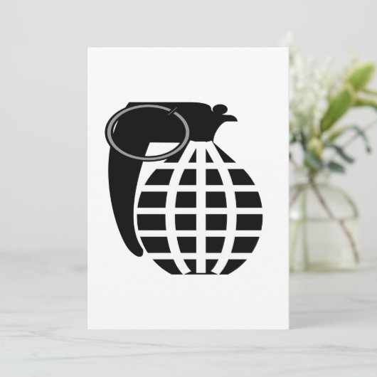 手榴弾 招待状 (スタンド正面)