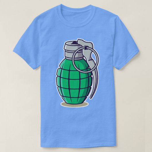 手榴弾 Tシャツ (デザイン正面)