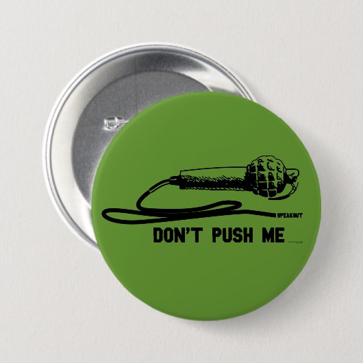 手榴弾micのdontpush 缶バッジ (正面&裏面)