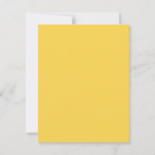 手水絵を描色ひまわりリース 出欠カード (裏面)