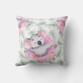 手水絵を描色コアラトロピカ クッション (裏面)