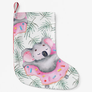 手水絵を描色コアラトロピカ スモールクリスマスストッキング