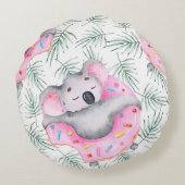 手水絵を描色コアラトロピカ ラウンドクッション (裏面)