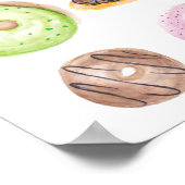 手水色すり付き混合ドーナツ ポスター (角)