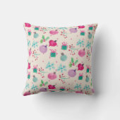 手水色クリスマスオーナメントツリー クッション (裏面)