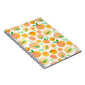 手水色ピー絵を描クの継ぎ目のない模様 ノートブック (右側)