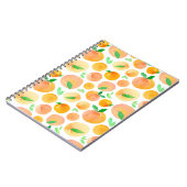 手水色ピー絵を描クの継ぎ目のない模様 ノートブック (左側)