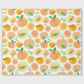 手水色ピー絵を描クの継ぎ目のない模様 ラッピングペーパー (フラット)