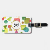 手水色彩の鮮やか色 ラゲッジタグ (正面横)