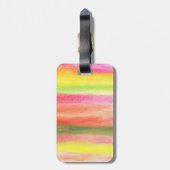 手水色彩の鮮やか色 ラゲッジタグ (裏面縦)