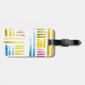 手水色彩の鮮やか色 ラゲッジタグ (裏面横)