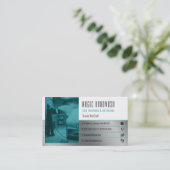 手洗いサービス |洗車 名刺 (スタンド正面)