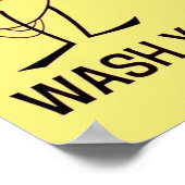 手洗いポスター ポスター (角)