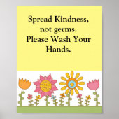 手洗いポスター ポスター (正面)