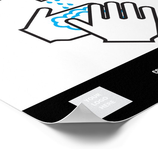 手洗いポスター ポスター (角)