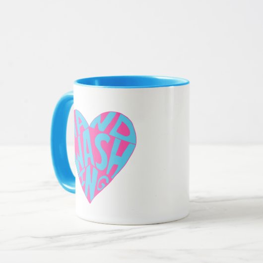 手洗い手 マグカップ (正面左)