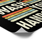 手洗い衛生洗ったんじゃねえか ポスター (角)