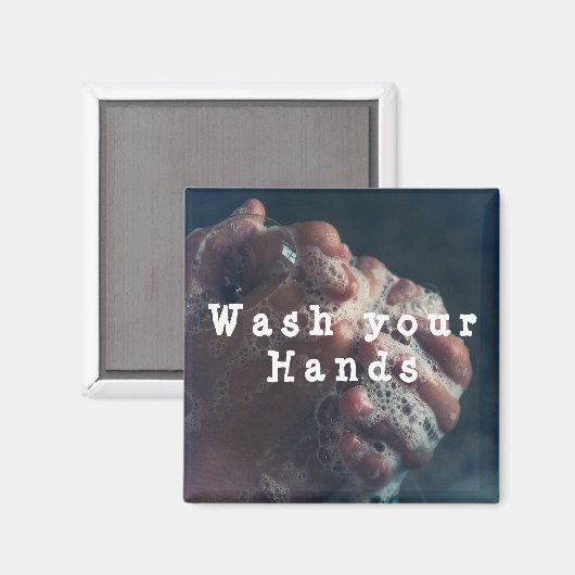 手洗い マグネット (正面/裏面)