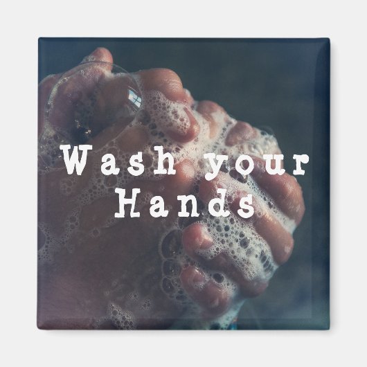 手洗い マグネット (正面)