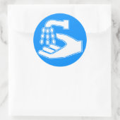 手洗い ラウンドシール (バッグ)