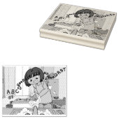 手洗い ラバースタンプ (押印)