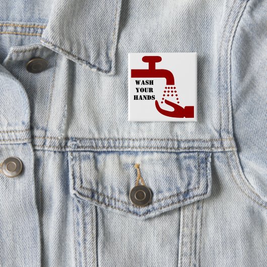 手洗い 缶バッジ (インサイチュ)