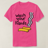 手洗い Tシャツ (デザイン正面)