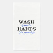 手洗おもしろいいのユーモアを洗う (正面)