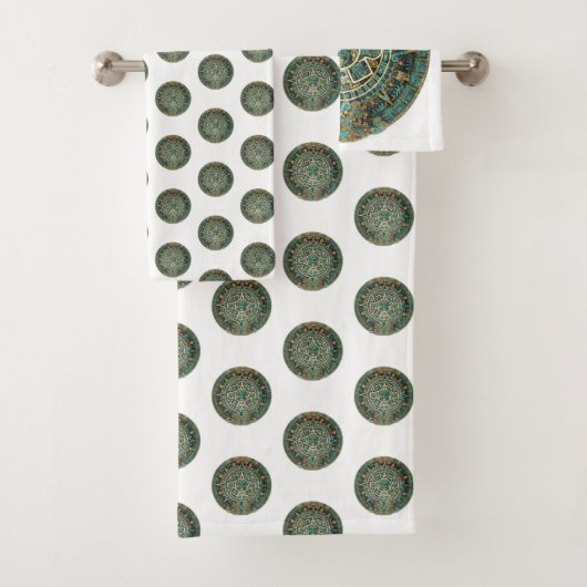 手洗アステカいバスルーム バスタオルセット (インサイチュ)