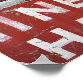 手洗中国のいNYC写真用ランドリー ポスター (角)