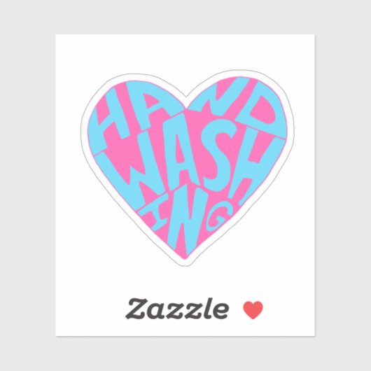 手洗手 シール (シート)