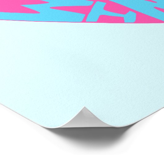 手洗手 ポスター (角)