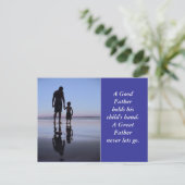 手父の形 ポストカード (スタンド正面)