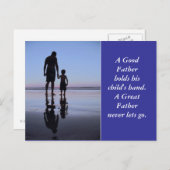 手父の形 ポストカード (正面/裏面)