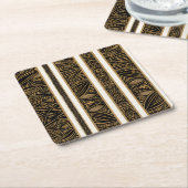 手王室ののひら スクエアペーパーコースター (アングル)