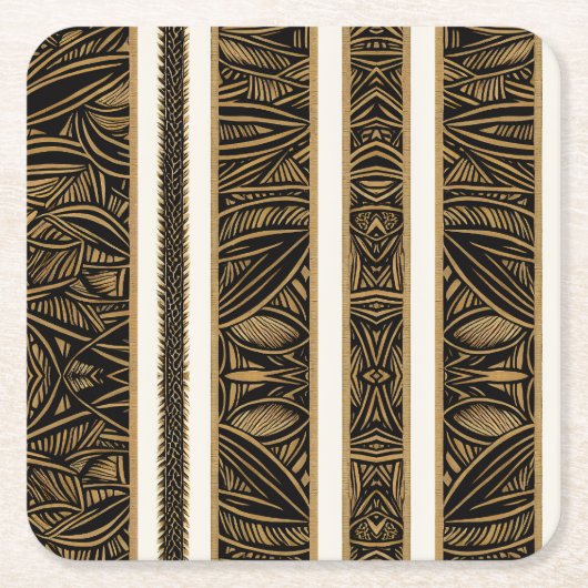 手王室ののひら スクエアペーパーコースター (正面)