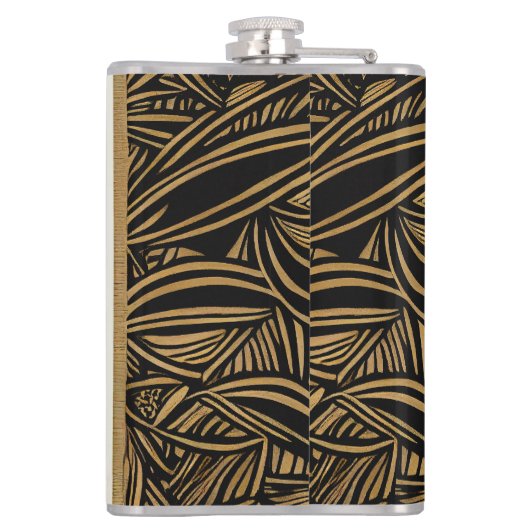 手王室ののひら フラスク (裏面)