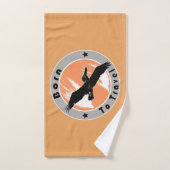 手生まれタオルを旅行する ハンドタオル (ハンドタオル)