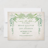 手異教の打ち結婚の セーブザデート (正面)